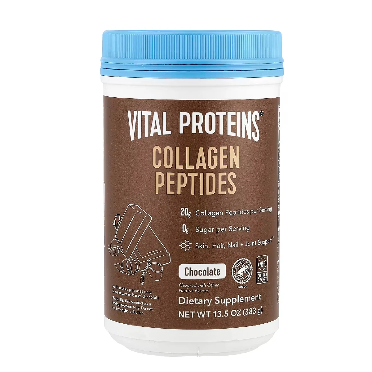 [850026494310] Vital Proteins Collagen Peptides Chocolate – 383g
