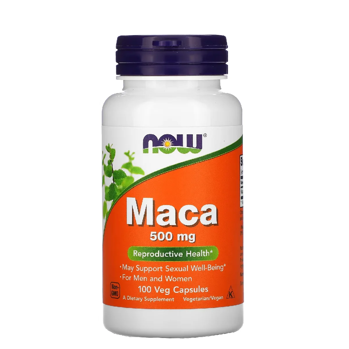 [733739047212] NOW Foods Maca 500mg – 100 Veg Capsules
