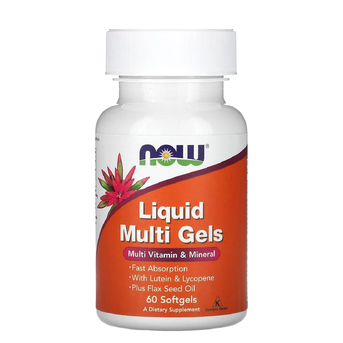 [733739038166] Now Foods Liquid Multi Gels – Complete Daily Multivitamin 60 Softgels