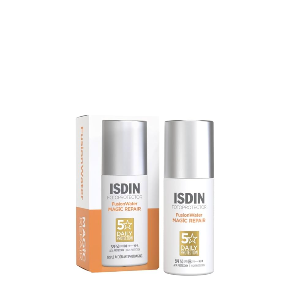 [8429420281561] ISDIN Fotoprotector Fusion Water Magic Repair SPF 50+ Antiphotoaging Sunscreen 50ml