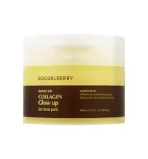 [8809875456354] EQQUAL BERRY Collagen Glow Toner Pads – 140ml (Bouncy Gel Formula)