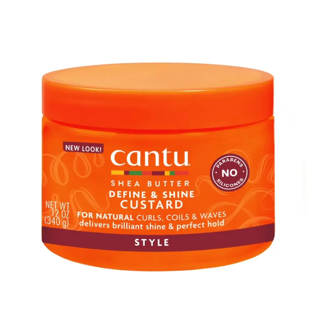 [817513010125] Cantu Define & Shine Curl Custard 48H Max Hold 354ml