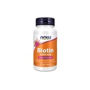 NOW Biotin 5,000 mcg 60 Veg Capsules