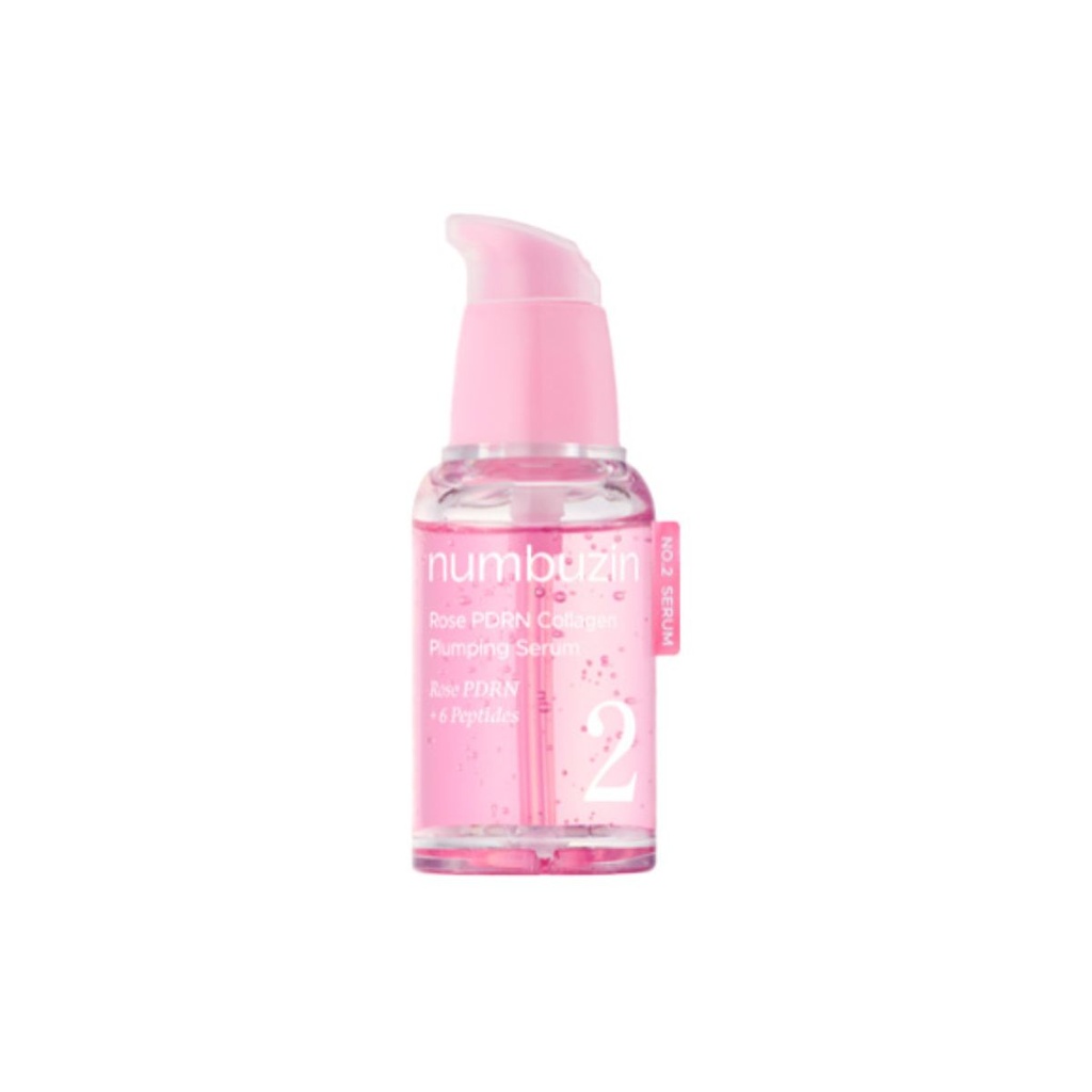 [8809652589718] Numbuzin No. 2 Rose PDRN Collagen Plumping Serum – 30 ml