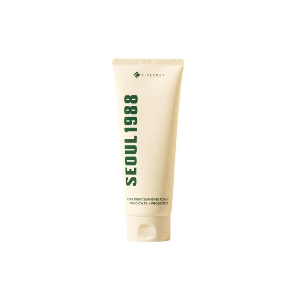 [8809695240553] SEOUL 1988 Cleansing Foam – Pine Cica 1% + Probiotics (150 ml)