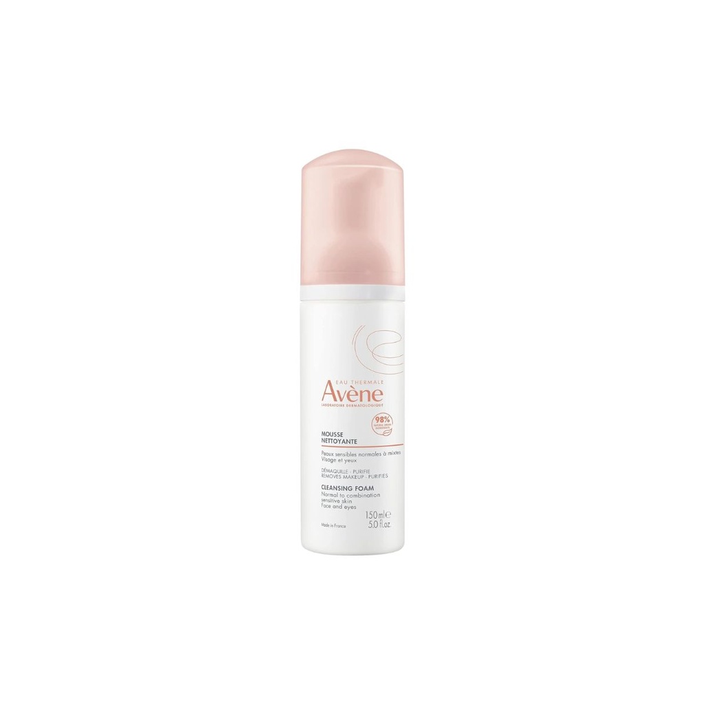 [3282770152371] Eau Thermale Avène Facial Cleansing Foam for Sensitive Skin — 150 ml