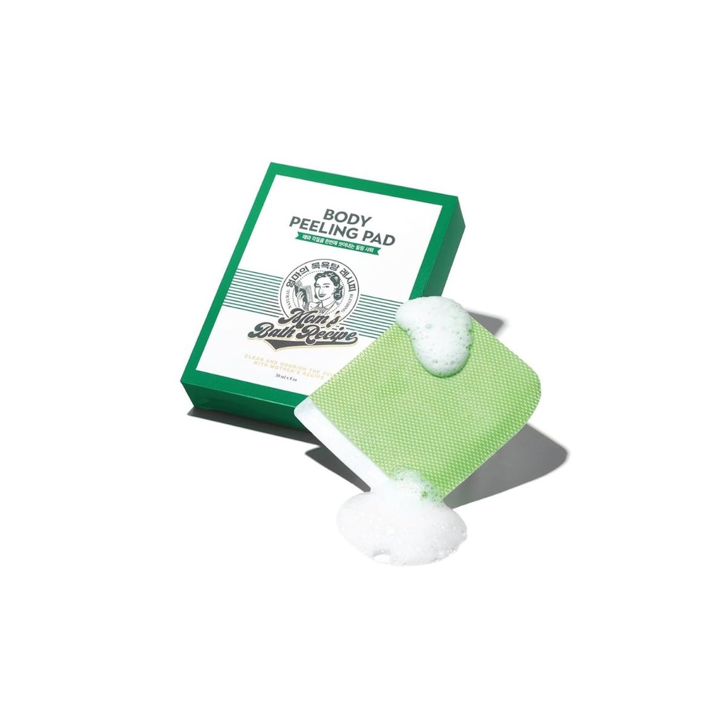 [8809596939570] Mom's Bath Recipe Body Peeling Pad – Original pad 8 Sheets