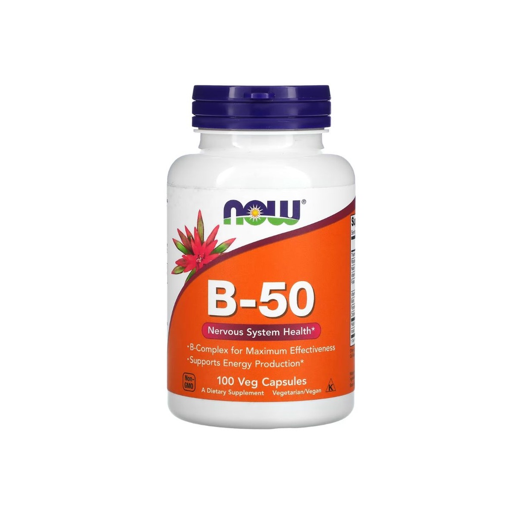 [733739004208] NOW B-50 100 Veg Capsules
