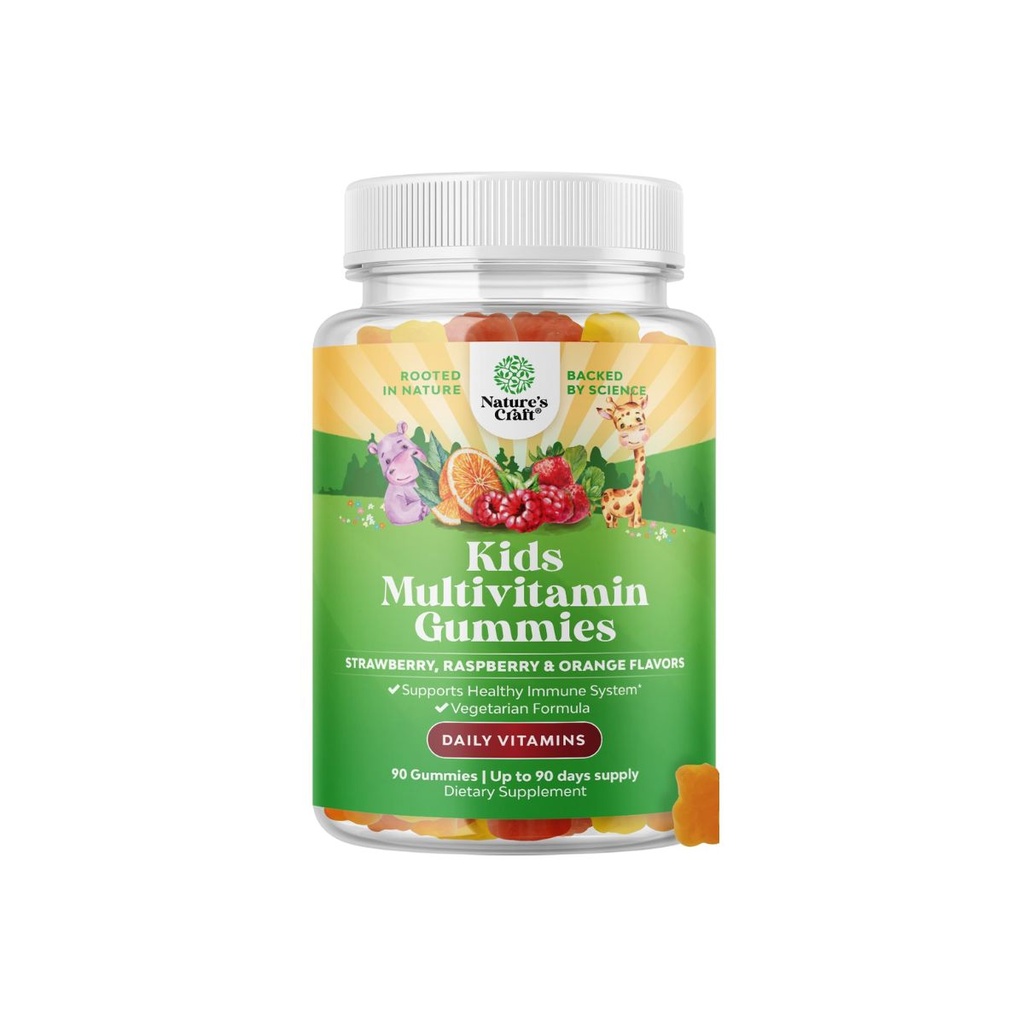 [793611599345] Nature’s Craft Kids Multivitamin 90 Gummies