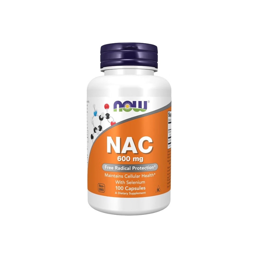 [733739000859] NOW Foods, NAC with Selenium, 100 Capsules