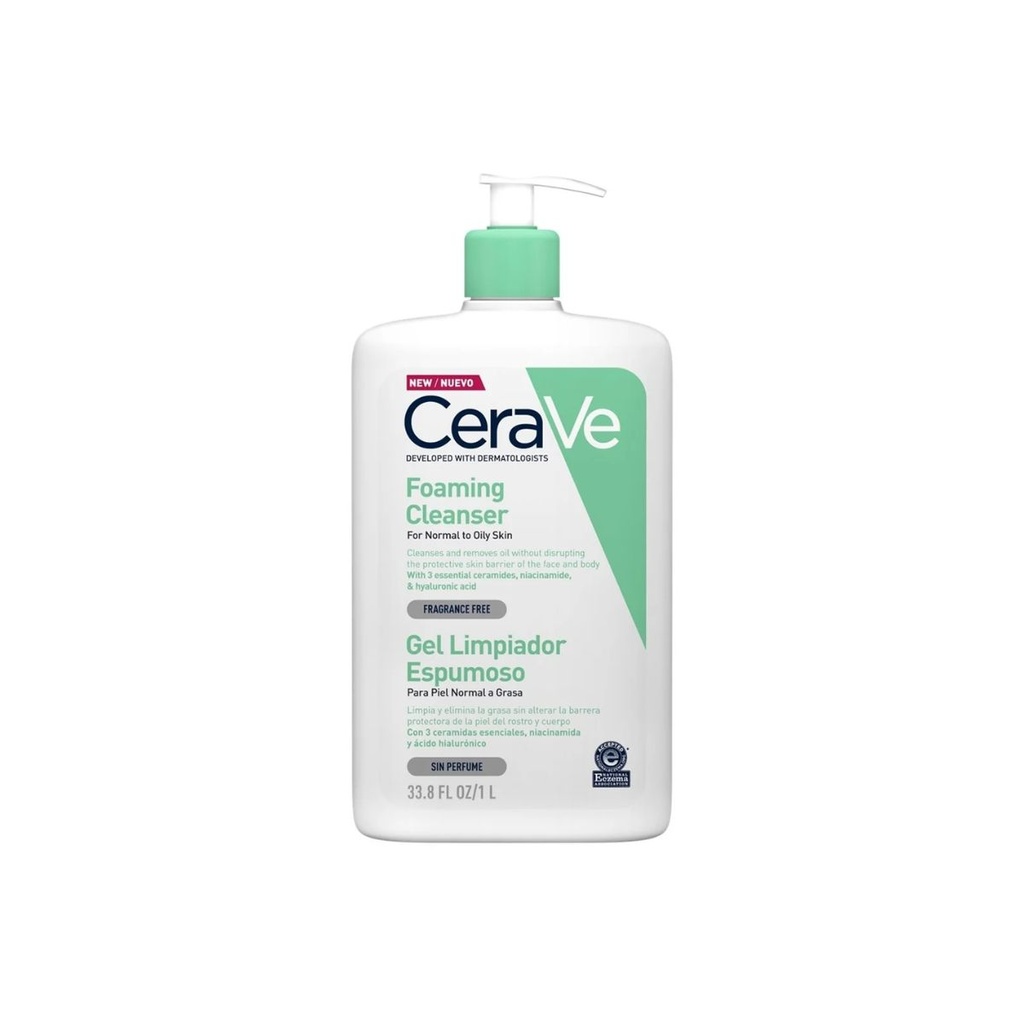[3337875598774] CeraVe Foaming Cleanser 1 Liter
