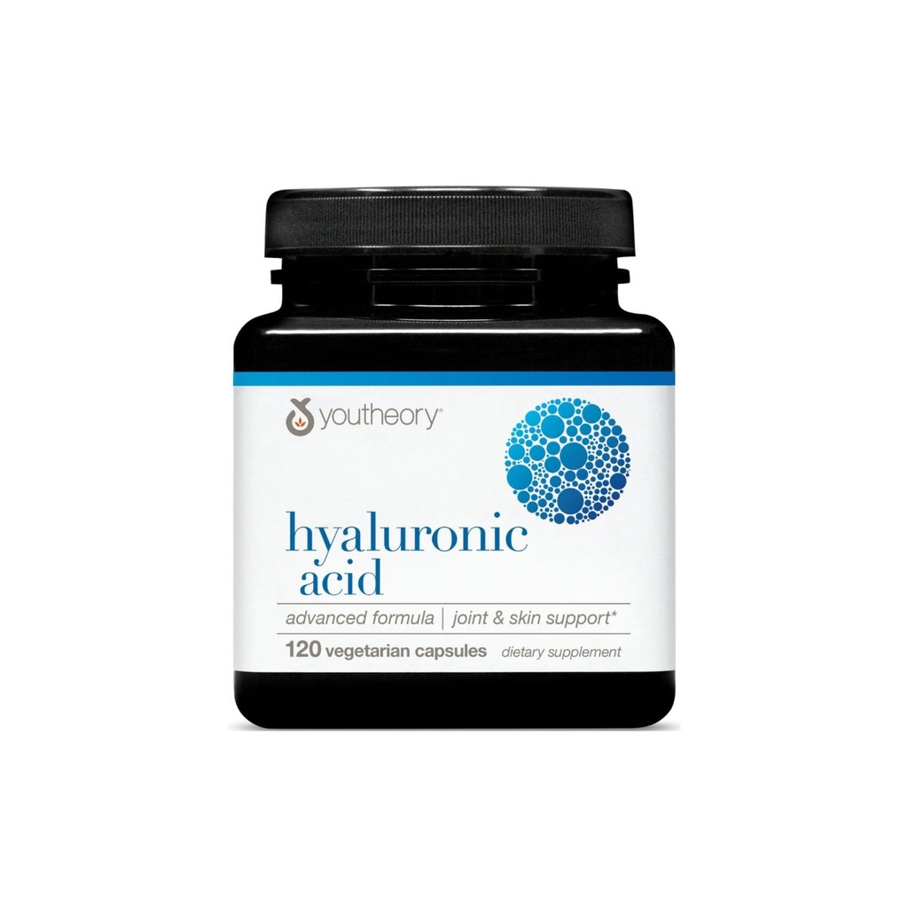 [853244003234] Youtheory Hyaluronic Acid Advanced Formula 120 Vegetarian Capsules