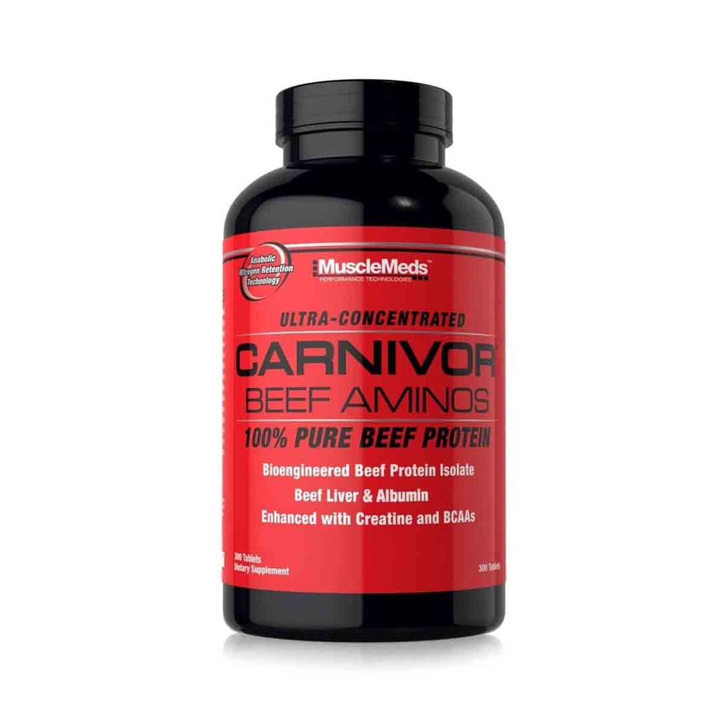 Musclemeds Carnivor Beef Aminos 300 Tablets