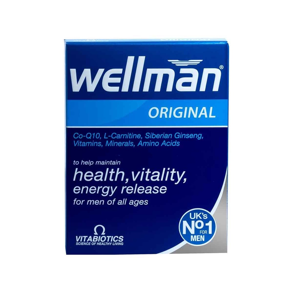 [5021265221301] Wellman ORIGINAL 29 NUTRIENTS - 30 Tablets