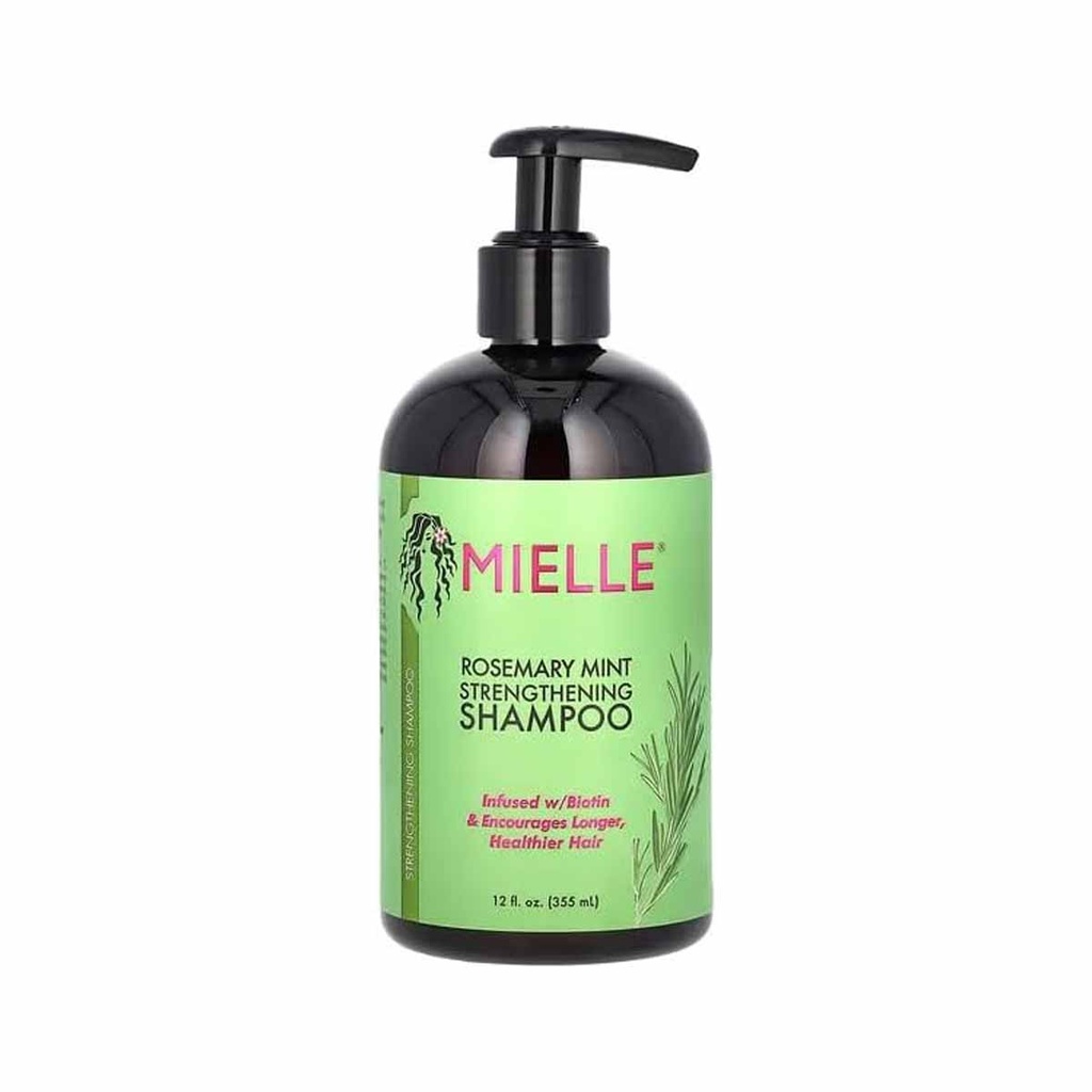 [854102006770] Mielle Rosemary Mint Strengthening Shampoo 355ml