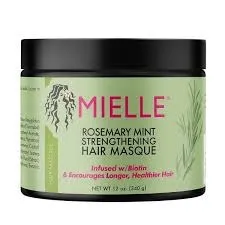 [854102006763] Mielle Rosemary Mint Strengthening Hair Mask 340g